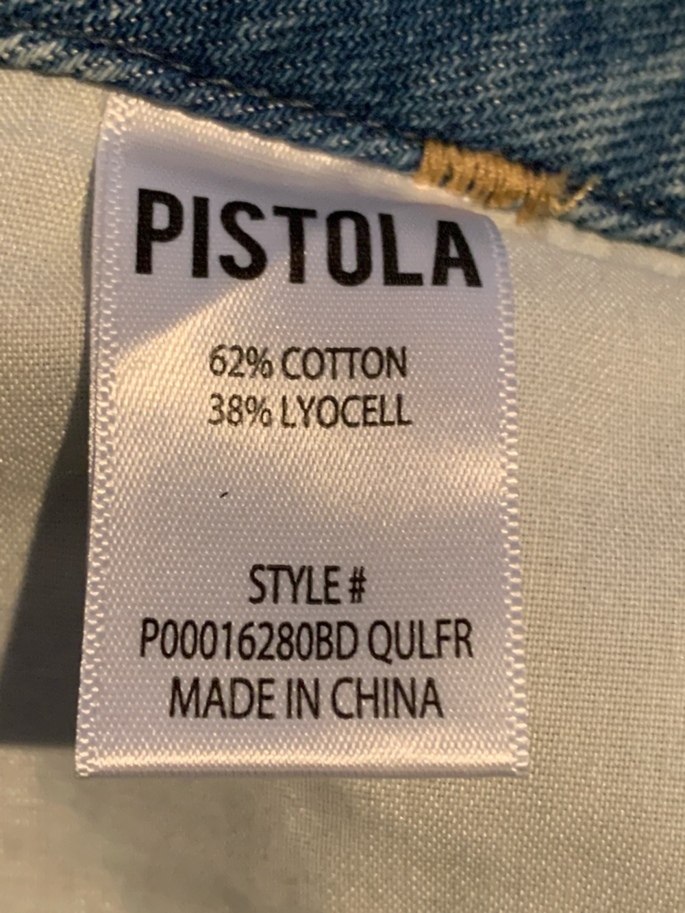 Pistola
Lottie High
Waist Wide Leg
Jeans 👖
Color: Qualifier
Size 31 - Picture 6 of 9